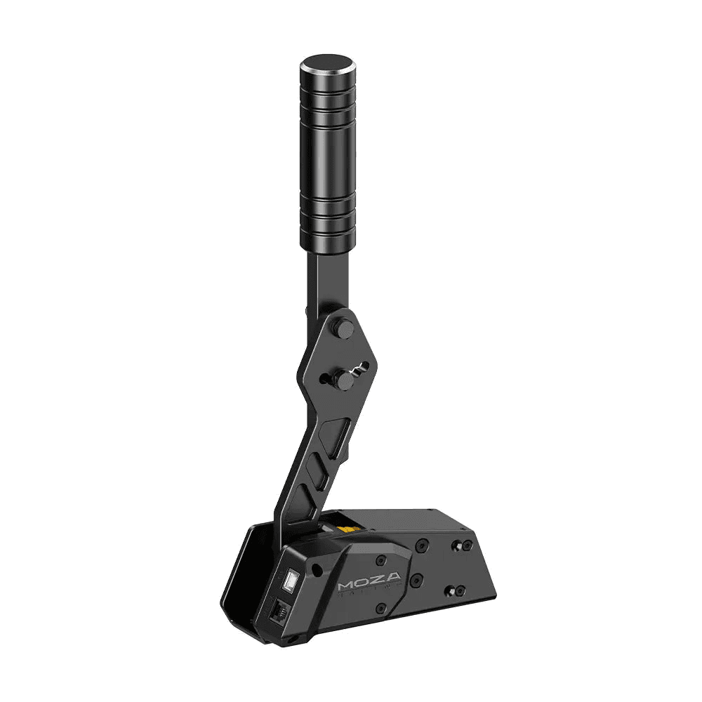 MOZA MOZA RS31 HBP Handbrake, 16-Bit High Precision Sensor, Aviation-Grade Aluminum, Adjustable Pressure & Travel, PC Sim Racing, Black - product view 1 of 4