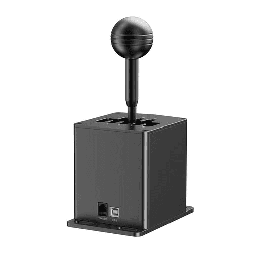 MOZA MOZA HGP Shifter RS039 7+R Manual Gearbox, CNC Aviation-Grade Aluminum, Intelligent Downshift System, PC Sim Racing Peripheral - product view 2 of 5
