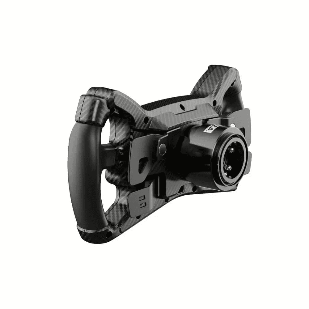 MOZA MOZA RS047 KS GT Steering Wheel, 300mm Butterfly Design, Dual-Clutch Hall Sensor Paddles, Carbon Fiber Composite, RGB Buttons - product view 2 of 6