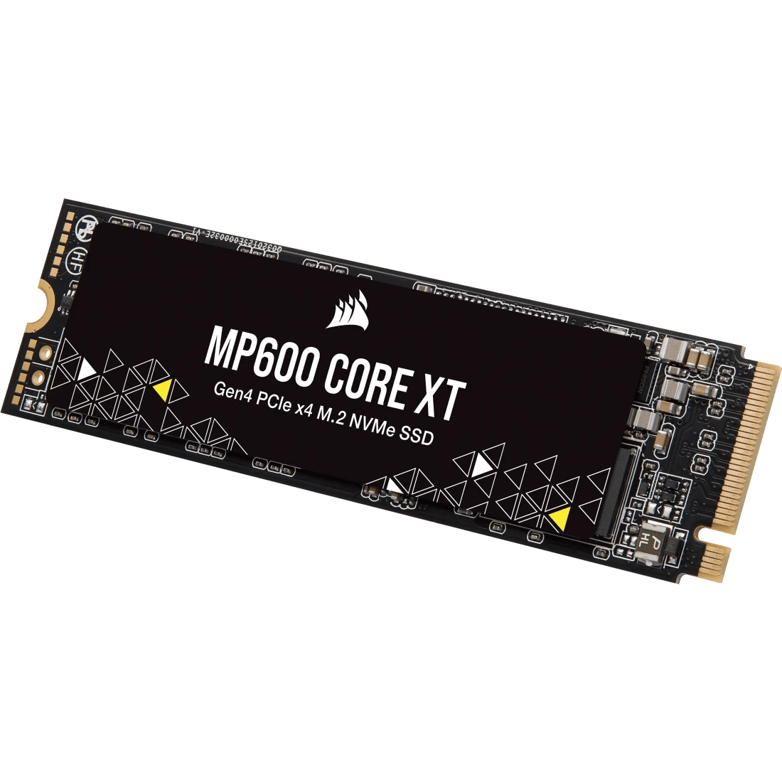 Corsair CORSAIR MP600 CORE XT 1TB PCIe Gen4 NVMe M.2 SSD, Up to 5,900MB/s Read, 3D QLC NAND | CSSD-F1000GBMP600CXTR2 - product view 2 of 4