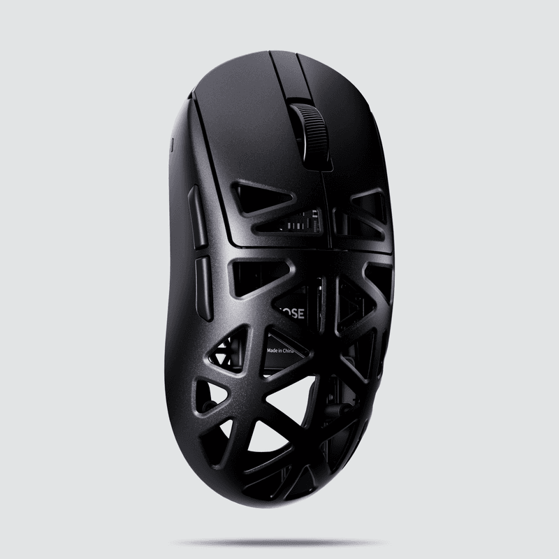 MCHOSE MCHOSE A7X Ultra Magnesium Alloy Wireless Gaming Mouse, PAW3950TI Sensor, 8K Polling, & ICEFLOW Glacier Coating, Black | MC-A7X-2 - product view 2 of 2