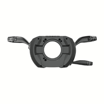MOZA MOZA Racing RS065 Multi-Function Stalks, 28 Programmable Switches, Wiper, Headlight & Cruise Control Levers, Auto-Cancelling Turn Signals, Steel & Aluminum - product view 3 of 4