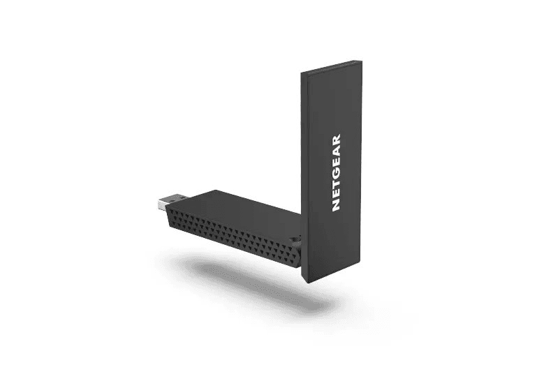 NETGEAR NETGEAR Nighthawk A8000 AXE3000 WiFi 6E USB 3.0 Adapter, Tri-Band (2.4/5/6GHz) Wireless Dongle, 3Gbps Speeds, Flip-Open High-Gain Antennas, Windows 10/11 Compatible (A8000) | A8000-100PAS - product view 2 of 6