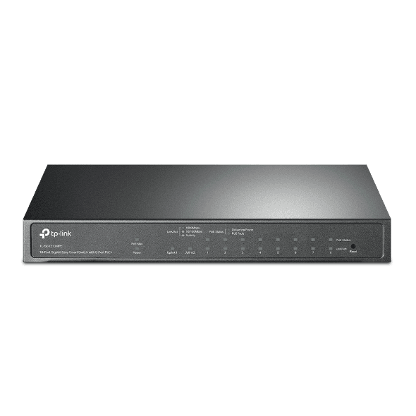 tp-link TL-SG1210MPE 10-Port Gigabit Easy Smart Switch with 8-Port PoE+