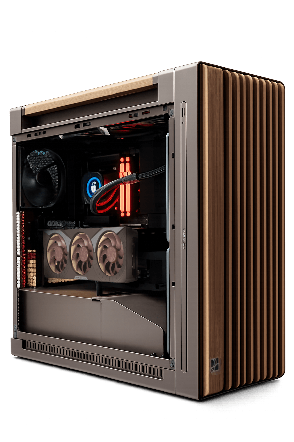 Asus Elite Workstation PC, AMD Ryzen 9 9950X3D2, RTX 5080 Noctua OC 16GB, 64GB DDR5, 2TB Gen5 SSD, 1000W ATX 3.1 - product view 1 of 1