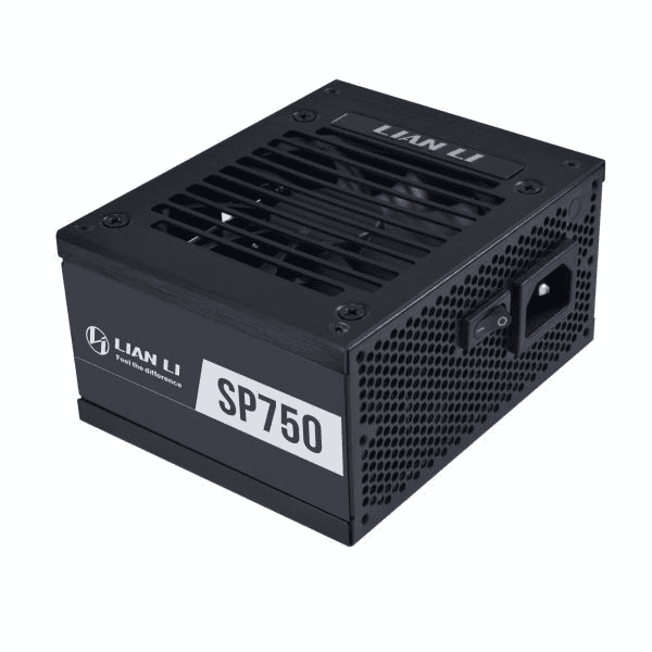 Lian li SP750 V2 Fully Modular SFX Power Supply, ATX 3.1 & PCIe 5.0 Ready, Compact 125×100×63.5 mm, 80 Plus Gold, 92mm FDB fan with ZERO RPM | G9P.SP0750G.B000.UK – Buy Online