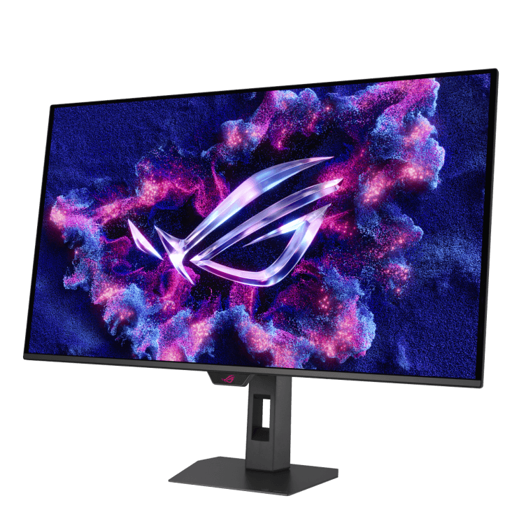 Asus ASUS ROG Strix OLED XG32UQWMS 32-inch Gaming Monitor, (31.5-inch viewable) 4K TrueBlack Glossy Tandem WOLED, Dual-Mode (UHD @ 240Hz, FHD @ 480Hz), 0.03ms (GTG), G-SYNC compatible, OLED Care Pro, Neo Proximity Sensor, VESA DisplayHDR 500 True Black | 90LM0DT0-B01371 - product view 3 of 8