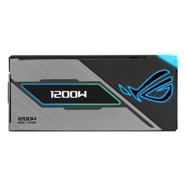 Asus ASUS ROG Thor 1200W Platinum III  ATX 3.1 Power Supply,  80Plus Platinum, Active PFC, Black |  90YE00V2-B0NA00 - product view 2 of 12