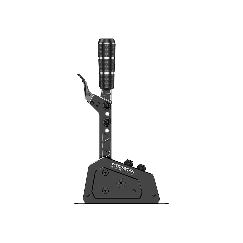 MOZA MOZA RS059 SGP Sequential Shifter, Aerospace-Grade Aluminum & Steel, 16-Bit Hall Sensor, Adjustable Damper, RGB Backlit Buttons - product view 2 of 6
