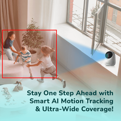 AWPRO Promage Connect Speed 25Q 4MP WiFi Indoor PTZ Camera, 2K Dual-Band WiFi, Human Detection, 350° Pan/Tilt | AWP013218 - product view 2 of 4