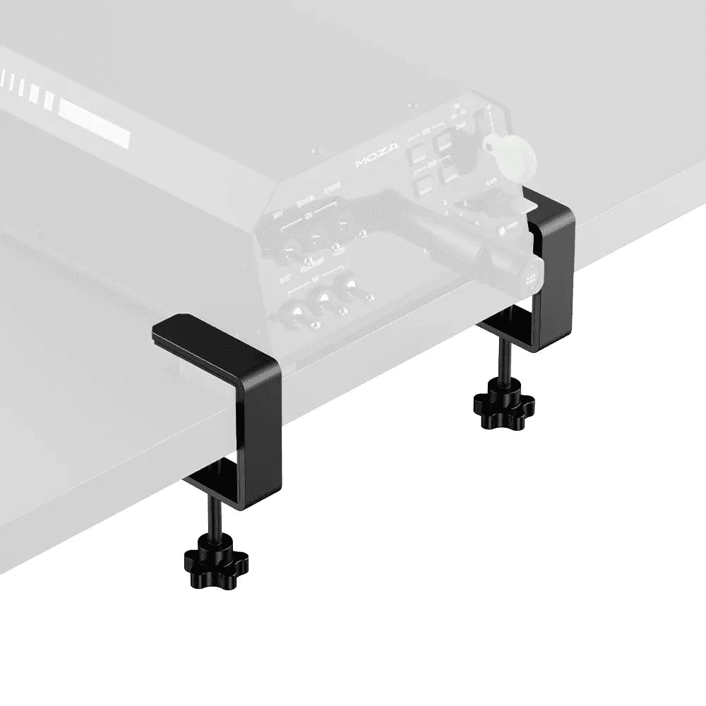 MOZA MOZA AS013 Table Clamp for Yoke, Heavy-Duty Desk Mount, High-Stability Flight Sim Support - product view 2 of 3