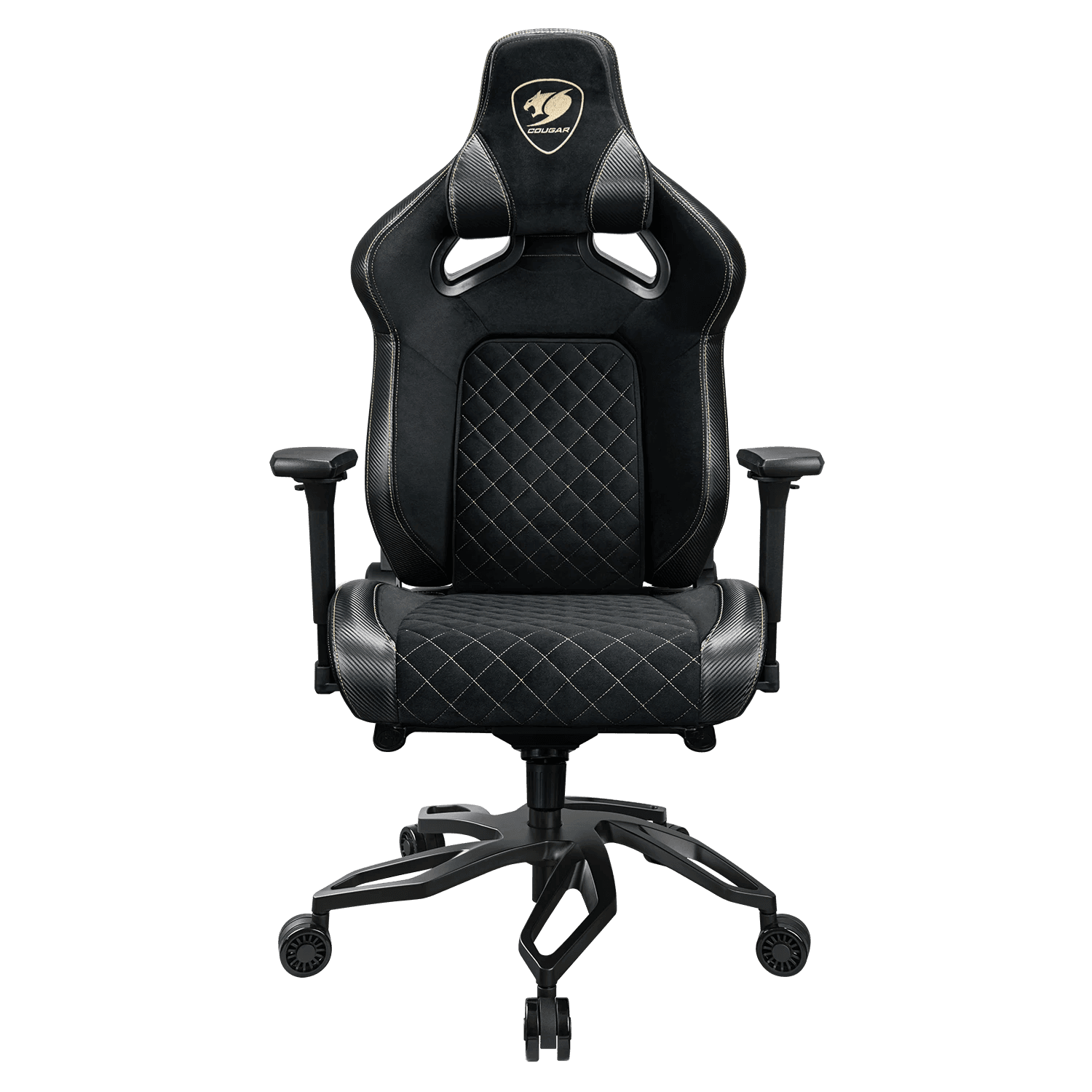 Cougar TITAN PRO V2 Gold XL Gaming Chair, XL Throne Design, 160kg Capacity, LiftBack Lumbar Support, 4D Armrests | 3MT2FGLB.0001 – Buy Online