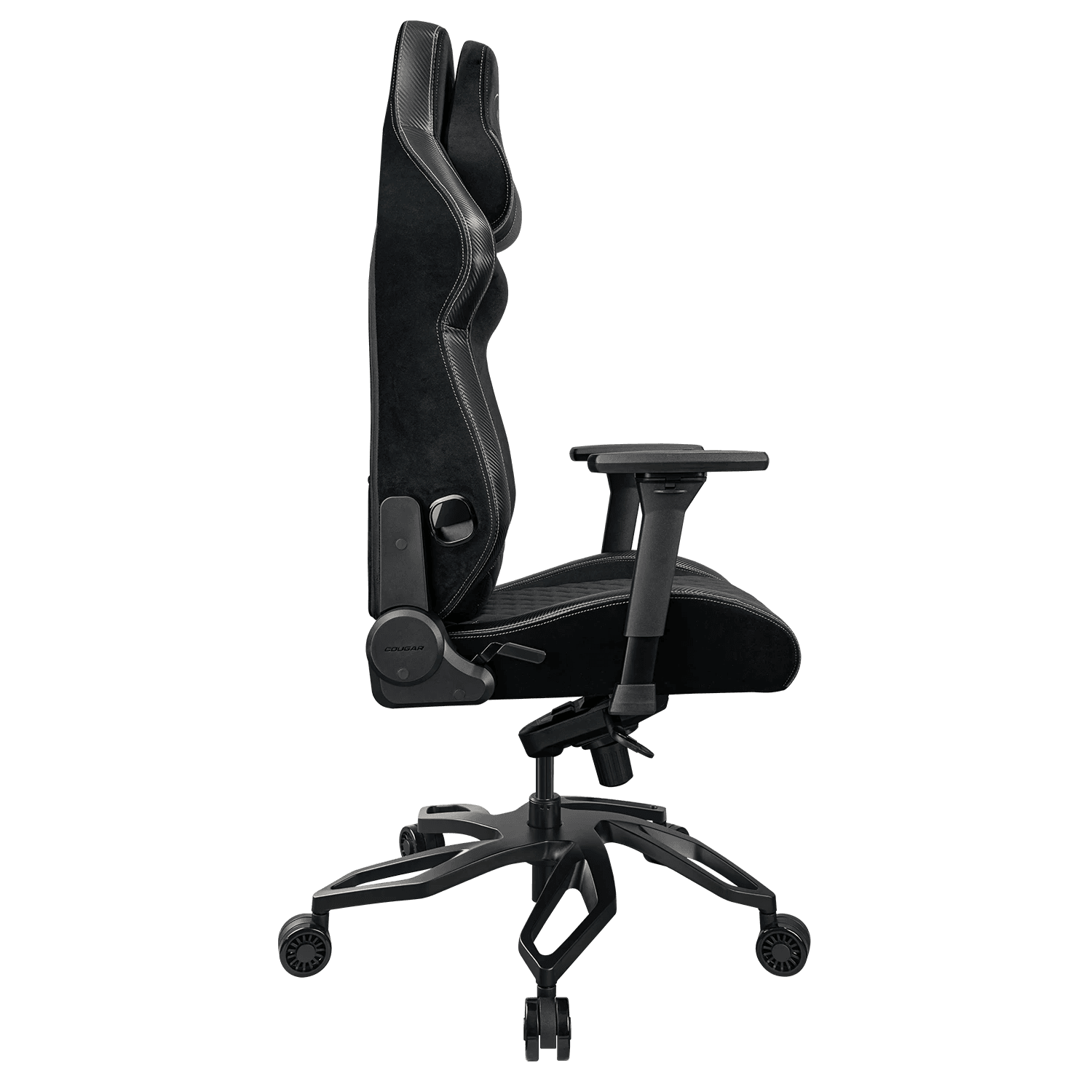 Cougar Cougar TITAN PRO V2 Gold XL Gaming Chair, XL Throne Design, 160kg Capacity, LiftBack Lumbar Support, 4D Armrests | 3MT2FGLB.0001 - product view 3 of 10