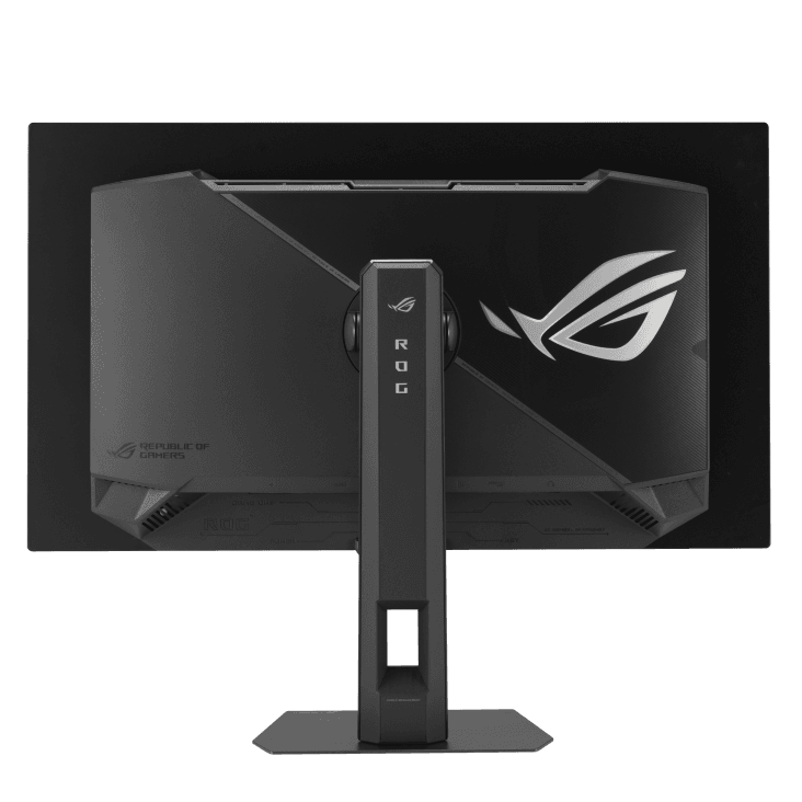Asus ASUS ROG Strix OLED XG27ACDMS 27-inch Gaming Monitor, QHD (2560x1440) 2K, QD-OLED panel, 280 Hz, 0.03 ms, ASUS OLED Care Pro, uniform brightness, G-SYNC compatible, 99% DCI-P3, and DisplayWidget Center | 90LM0B60-B01371 - product view 2 of 7