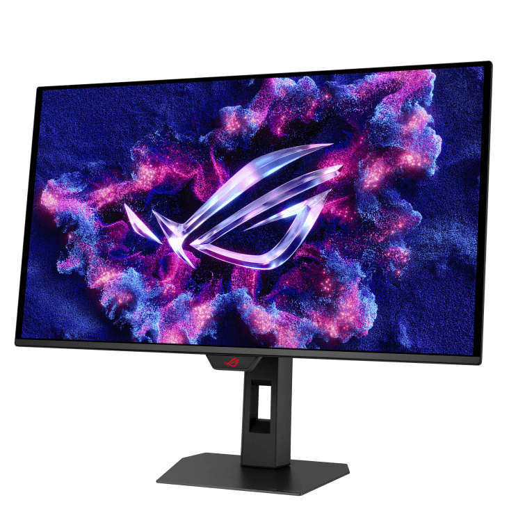 Asus ASUS ROG Strix OLED XG27ACDMS 27-inch Gaming Monitor, QHD (2560x1440) 2K, QD-OLED panel, 280 Hz, 0.03 ms, ASUS OLED Care Pro, uniform brightness, G-SYNC compatible, 99% DCI-P3, and DisplayWidget Center | 90LM0B60-B01371 - product view 3 of 7
