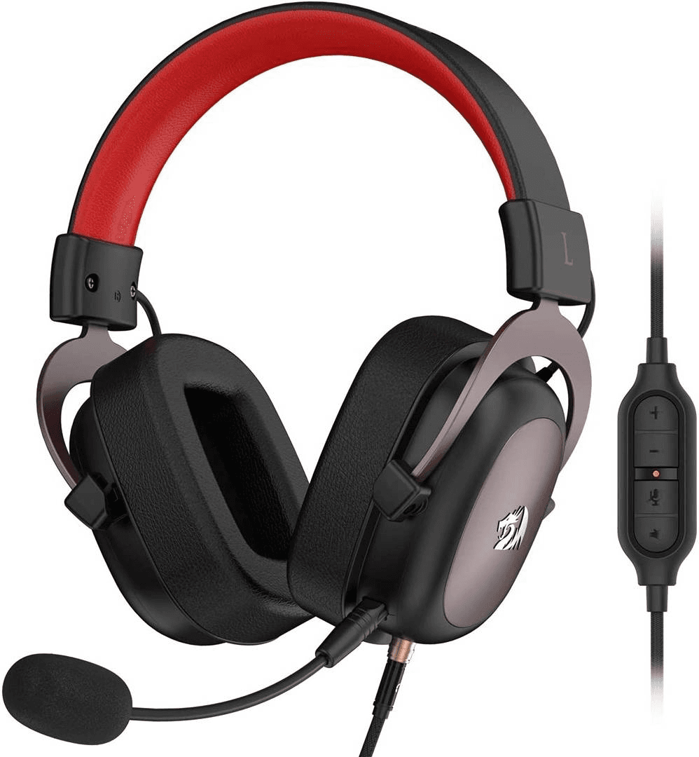 Redragon Redragon ZEUS 2 H510-1 Wired Gaming Headset, 7.1 Surround Sound, 53mm Drivers, Detachable Noise-Canceling Mic, Multi-Platform | ZEUS 2 H510-1 - product view 1 of 4