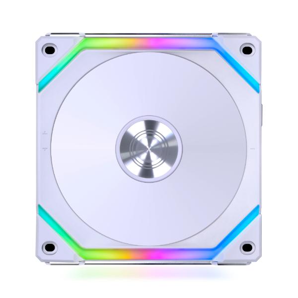 LIAN LI UNI FAN SL120 V2 White (Single Pack): 120mm PC Case Fan, 64.5 CFM Airflow, 29.2 dB(A) Noise, PWM & ARGB Control | G99.12SLV2W – Buy Online