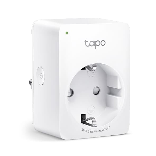 tp-link tp-link Tapo Mini Smart Wi-Fi Socket, Energy Monitoring, Instantly turn connected devices on/off wherever you are through the Tapo app, Schedule, Timer, Energy Monitoring, Voice Control, Away Mode, Compact Design, Easy Setup and Use | Tapo P110 V1 - product view 2 of 5