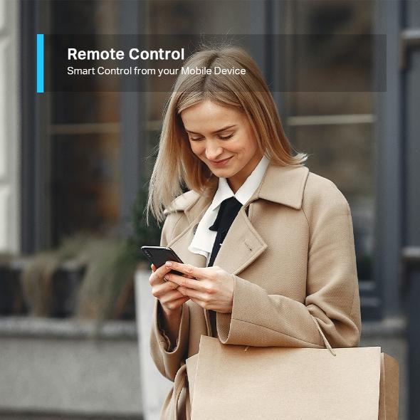 tp-link Tapo Mini Smart Wi-Fi Socket, Energy Monitoring, Instantly turn connected devices on/off wherever you are through the Tapo app, Schedule, Timer, Energy Monitoring, Voice Control, Away Mode, Compact Design, Easy Setup and Use | Tapo P110 V1 – Buy Online