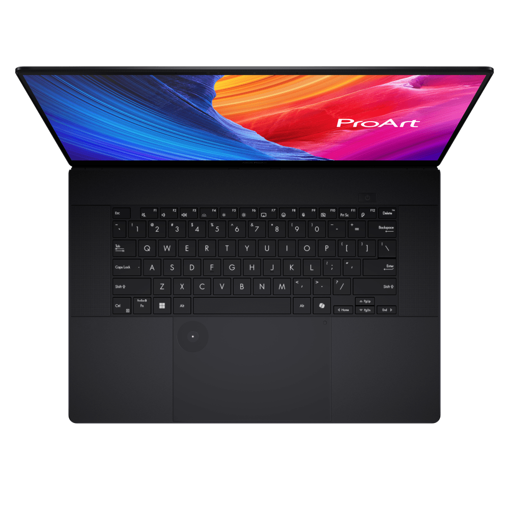 Asus ASUS ProArt H7606WX Creator Laptop, AMD Ryzen AI 9 HX 370, GeForce RTX™ 5090 24GB GDDR7, 64GB LPDDR5X, 4TB SSD (2TB+2TB), Wi-Fi 7, 16″ 4K OLED 120Hz Touch (3840×2400), Windows 11 Home, English/Arabic Keyboard, Nano Black – 90NB17E1-M001M0 - product view 3 of 5