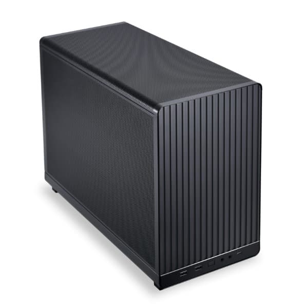 LIAN LI LIAN LI DAN A3-MATX BLACK SMALL CASE - M-ATX/MINI-ITX (STEEL INSIDE,SIDE MESH PANEL) G99.A3X.00 - product view 2 of 5