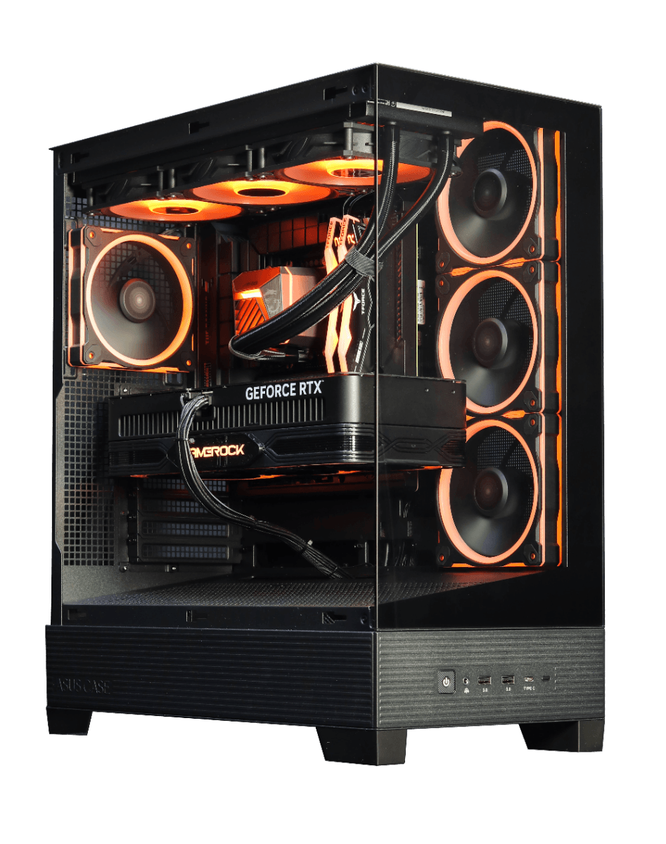 Nanotech High-Performance Gaming PC: Intel i9-14900K + ASUS PRIME RTX 5060 OC 8GB GDDR7, 64GB DDR5 6000MHz RGB, 2TB PCIe 4.0 NVMe SSD, 360mm AIO, 750W PSU, WiFi 6, ASUS A31 Plus Case - product view 1 of 1