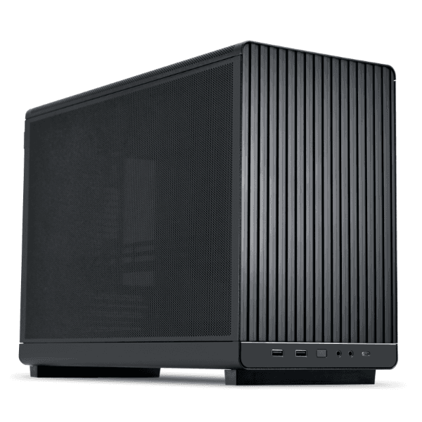 Nanotech ASUS Powered Black Mini Gaming PC, Ryzen 9 9900X, 12-Core, 24-Thread, RTX 4080 Super 16GB, 32GB RAM (2x16GB) 8000MTz DDR5, 2TB NVMe SSD, AIO Cooler, WiFi+BT - product view 2 of 2