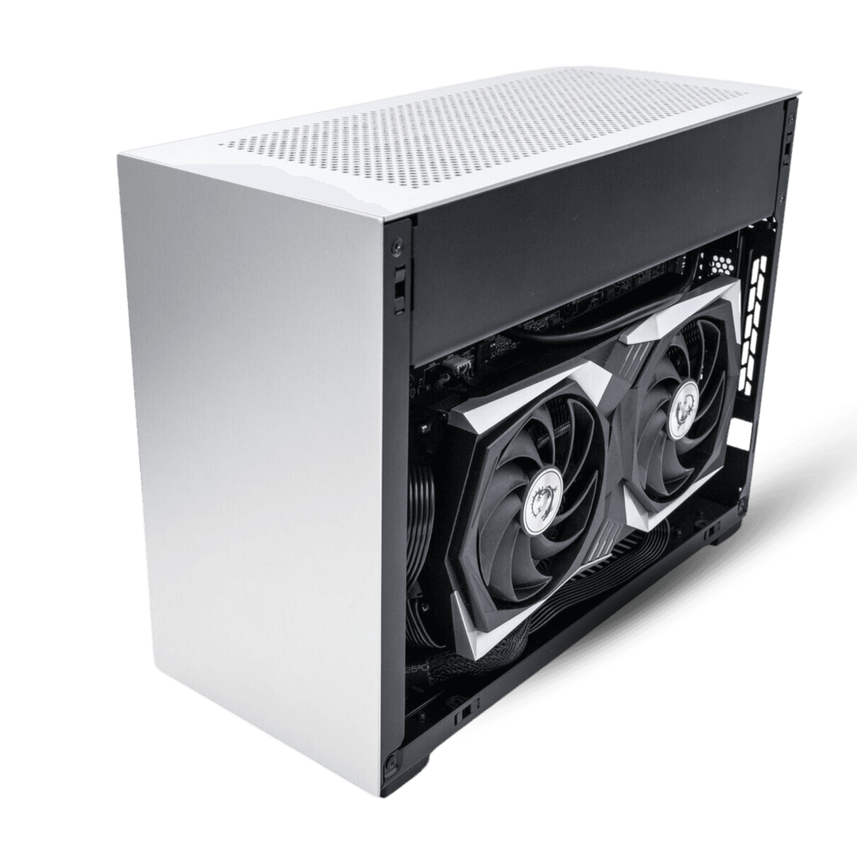 Nanotech Lian Li A4 Mini Gaming PC, CORE I9-14900K 14th Gen, Noctua RTX4080 SUPER 16GB GDDR6X, 64GB DDR5 RGB 6200MHZ 2x32 RAM, 4TB NVME SSD, AIO Cooler, WiFi+BT - product view 1 of 2