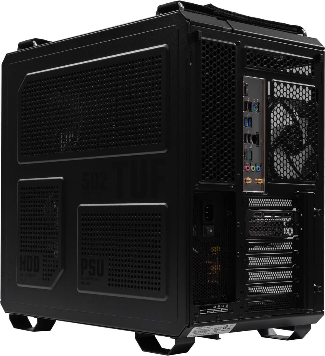 Nanotech Asus Powered 50 series Gaming PC - Amd Ryzen 7 9800X3D, TUF RTX 5090 32GB, 64GB (2*32) DDR 6000MHz RAM, 8TB Gen4 SSD, 1200W PSU. - product view 3 of 5