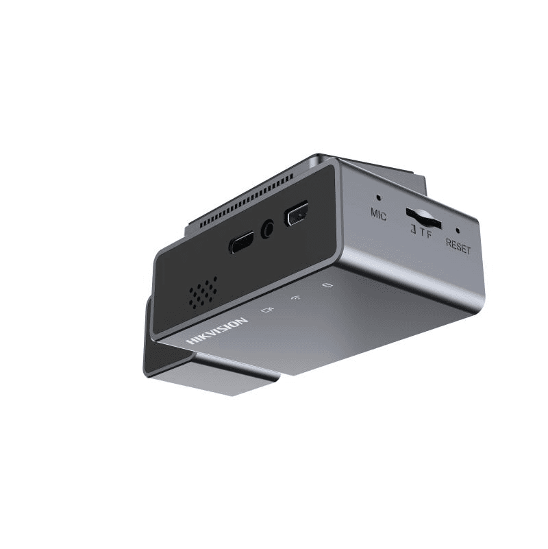 Hikvision Video: Front 2K HD Car Dash camera, support 105?? horizontally, 123?? diagonal, adjustable up and down, left and right angles; pull back 1080P HD camera, Built-in Wi-Fi module, Parking monitoring, Dash Cam  | AE-DC8012-C8(2022)(2CH) 