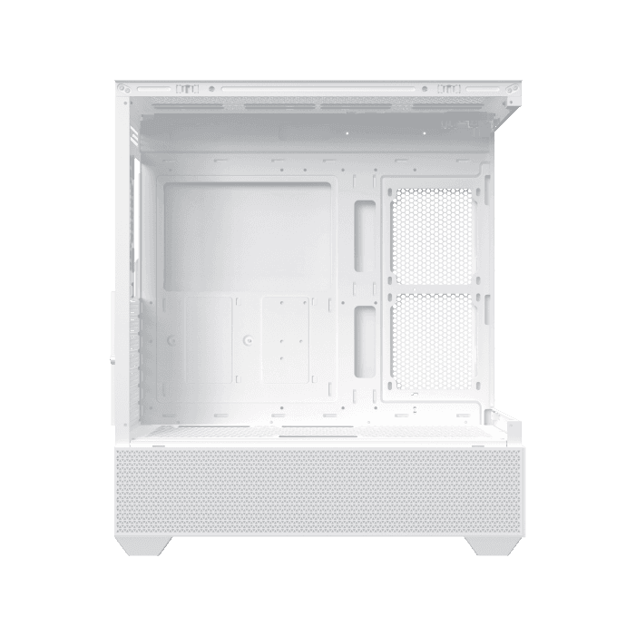 XIGMATEK Xigmatek Alphard Arctic E-ATX ARGB Case, Tempered Glass, 9x Fans Supports, MoBo Upto E-ATX, GPU Upto 410mm, Cooler Upto 360mm, White | EN43802 - product view 2 of 12