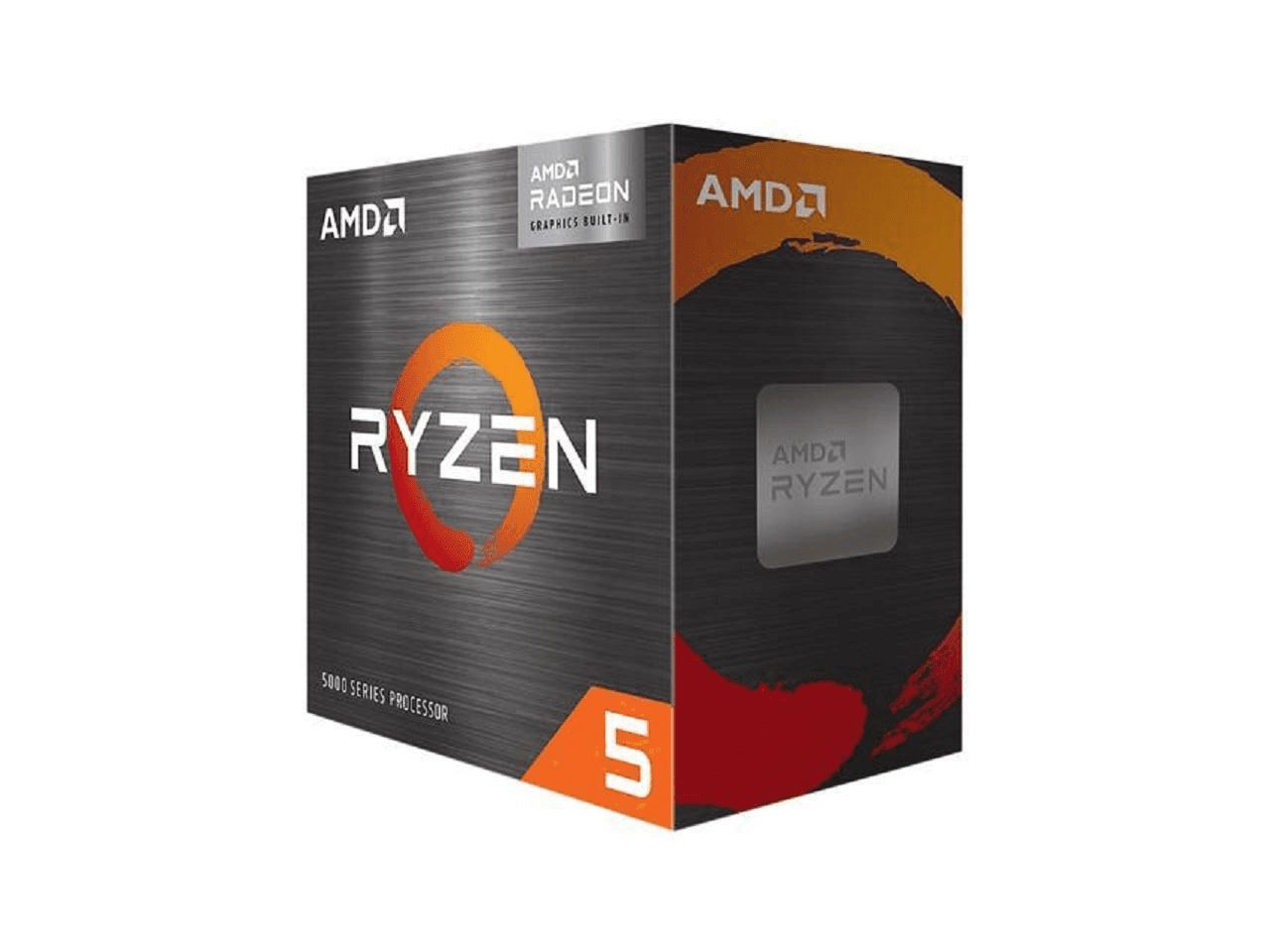 AMD AMD Ryzen 5 5500GT Desktop Processor, 6 Cores, 12 Threads, 4.4GHz Max Boost, Integrated Radeon Graphics | 100-100001489 - product view 1 of 2