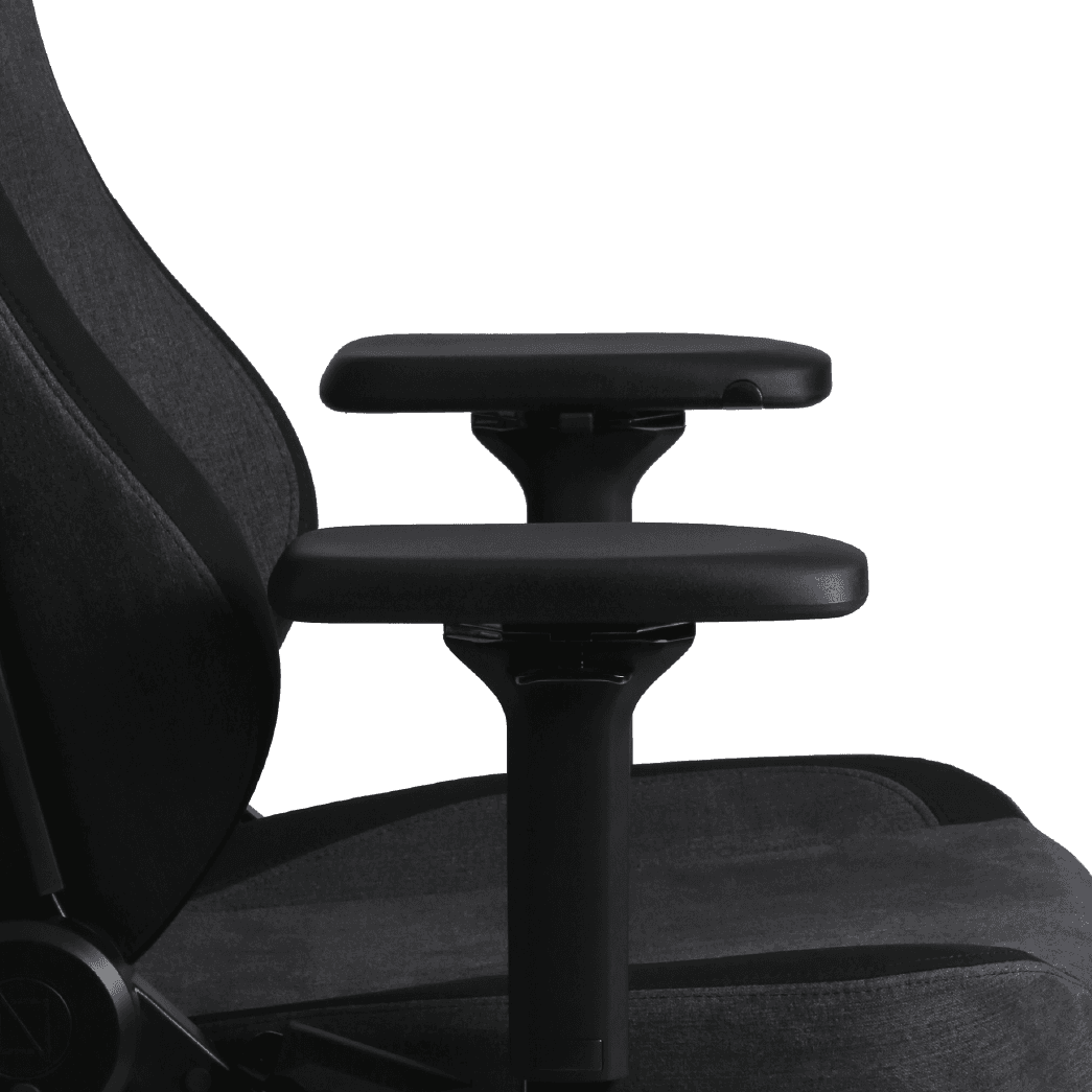 NAVO NAVO APEX Premium Ergonomic Soft Fabric Gaming Chair, Memory Foam Pillows, Magnetic Headrest & Integrated Lumbar Support | Carbon Black - product view 3 of 3