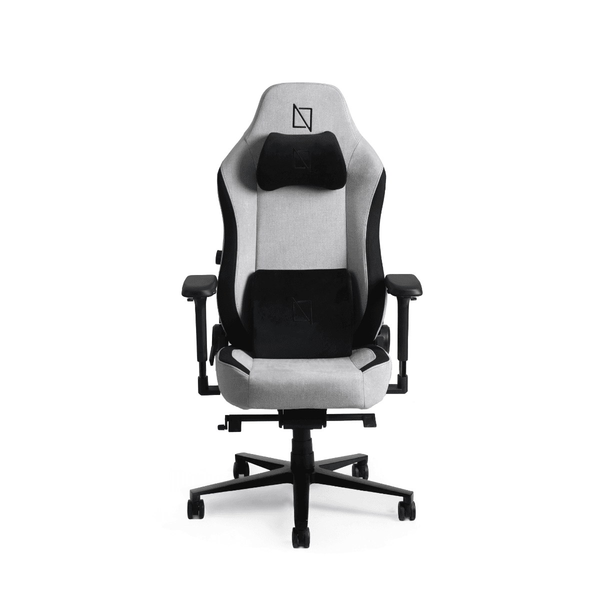 NAVO NAVO APEX Premium Ergonomic Soft Fabric Gaming Chair, Memory Foam Pillows, Magnetic Headrest & Integrated Lumbar Support | Carbon White - product view 1 of 3