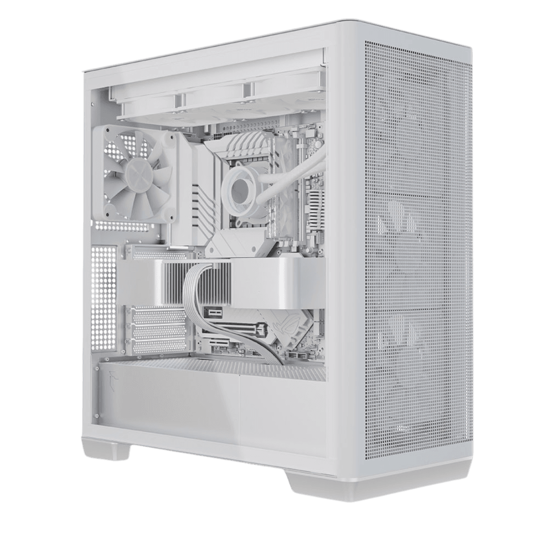 AMD 9800X3D x 5070 White Gaming PC,  AMD 9800X3D, 5070 EAGLE OC Edition ICE 12GB, 32GB (2x16GB) 6400MTs, 2TB NVMe, AIO LCD Cooler, 850W – Buy Online