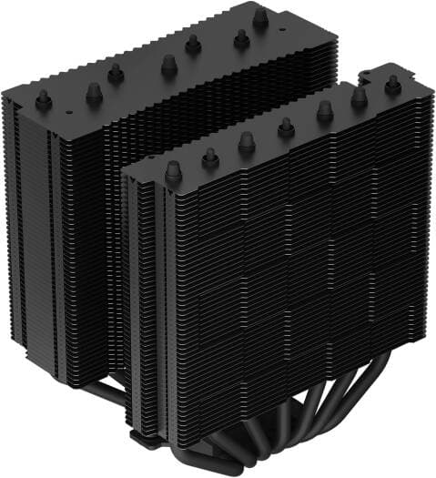 Hp DeepCool Assassin 4S CPU Cooler, 140mm True FDB Fan, 7x 6mm Heatpipes, 1800 RPM Fan Speed, 61.25 CFM Airflow, 6-Pole Fan Motor, 4-pin PWM Connector, 164mm Height, Black | R-ASN4S-BKGPMN-G - product view 3 of 8