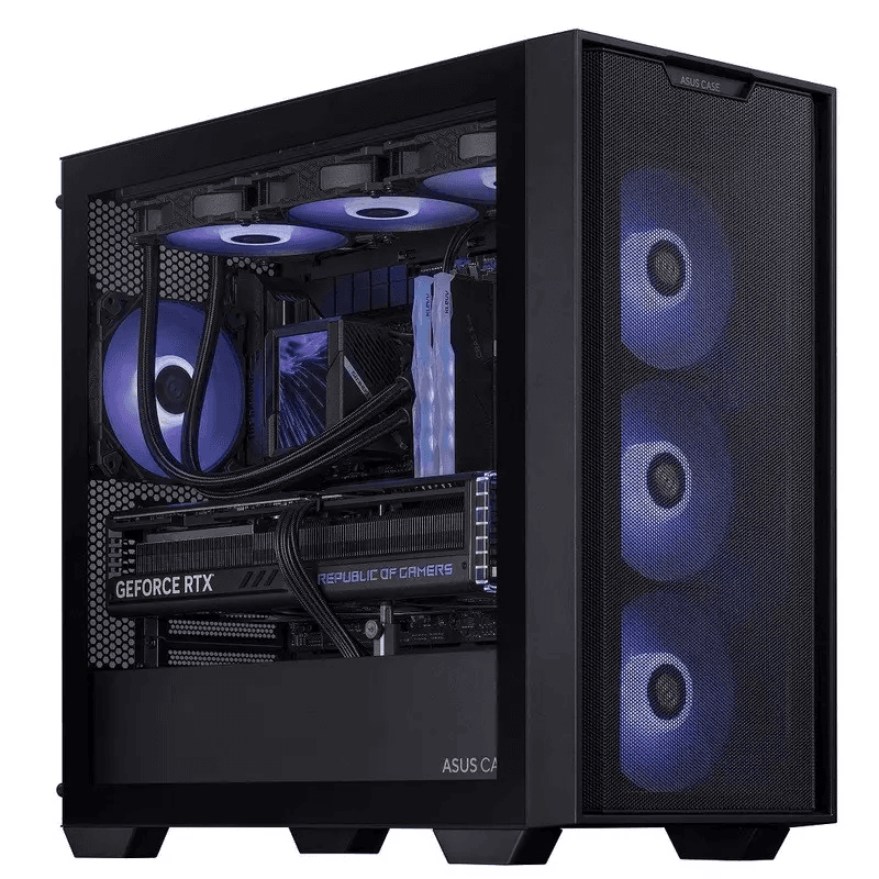 NANOTECH ASUS Powered Office PC, Asus Prime H610m mic-ATX DDR4, Intel Core i5-12400F, GT730 2GB, 16 GB DDR4, 1TB SSD NVME, 650W, Aircooler