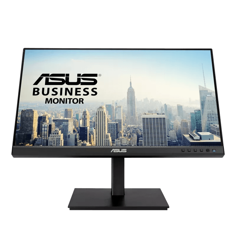 ASUS BE24ECSBT Multi-touch Monitor, 24 inch FHD (1920x1080), 10-point Touch, IPS, USB-C with Power Delivery, HDMI, DisplayPort Daisy Chain, Height Adjustable, Ergonomic Stand, Eye Care, Low Blue Light, Flicker Free, Wall Mountable | 90LM05M1-B0B370
