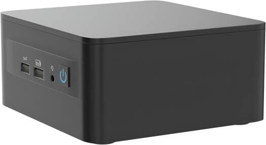 Asus ASUS NUC12WSHi7 NUC 12 Pro Barebone Kit, Intel Core i7-1260P, 2x Thunderbolt 4 (USB-C+DP), 4xUSB, M.2 22x80 NVMe, 22x42 SATA, 2.5'' SATA slot, 2,5Gbe LAN, 2xHDMI,  EU Cord | 90AB2WSH-MR8120 - product view 2 of 4