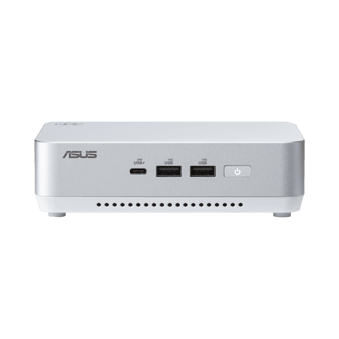 Asus ASUS NUC 14 Pro+ Mini PC RNUC14RVSU700002I Barebone Computer, Intel Core U7 155H processor, Intel Arc Graphics, 2x SODIMM Slots, M.2 2280 NVMe & M.2 2242 SSD Storage Slot, EU Cord, White | 90AR0051-M000A0 (NO RAM NO SSD ) - product view 3 of 7