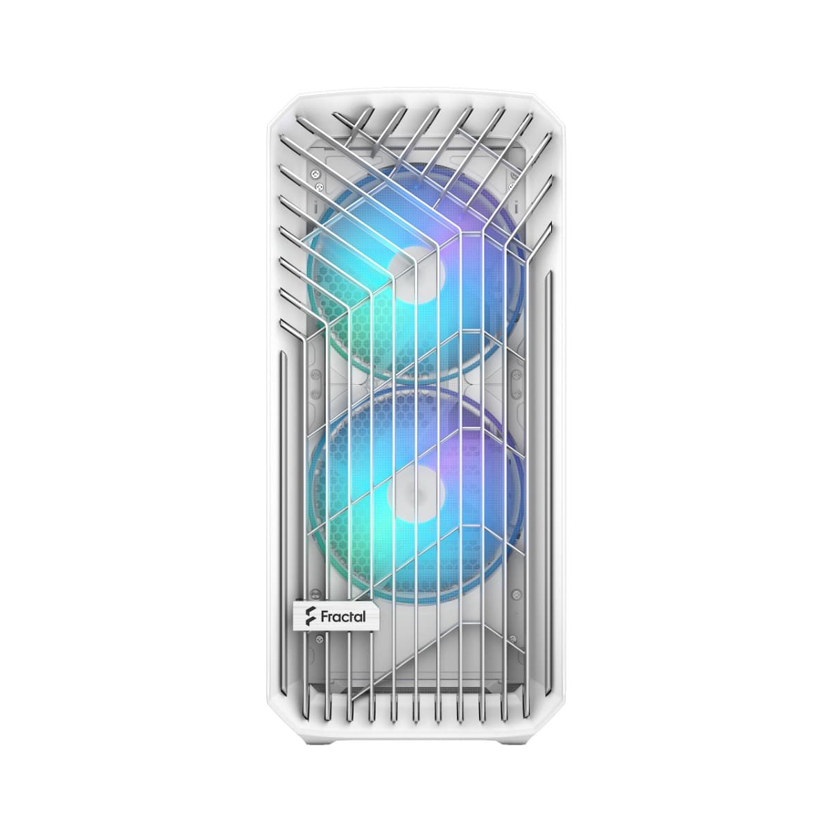 Fractal Design Fractal Design Torrent E-ATX Full Tower Computer Case, 7x Expansion Slots,  4 x 2.5" Bays, Supports Radiators up to 16.5", 2x 180mm & 3x 140mm Fans, High Airflow, White TG Clear Tint | FD-C-TOR1A-03 - product view 3 of 11