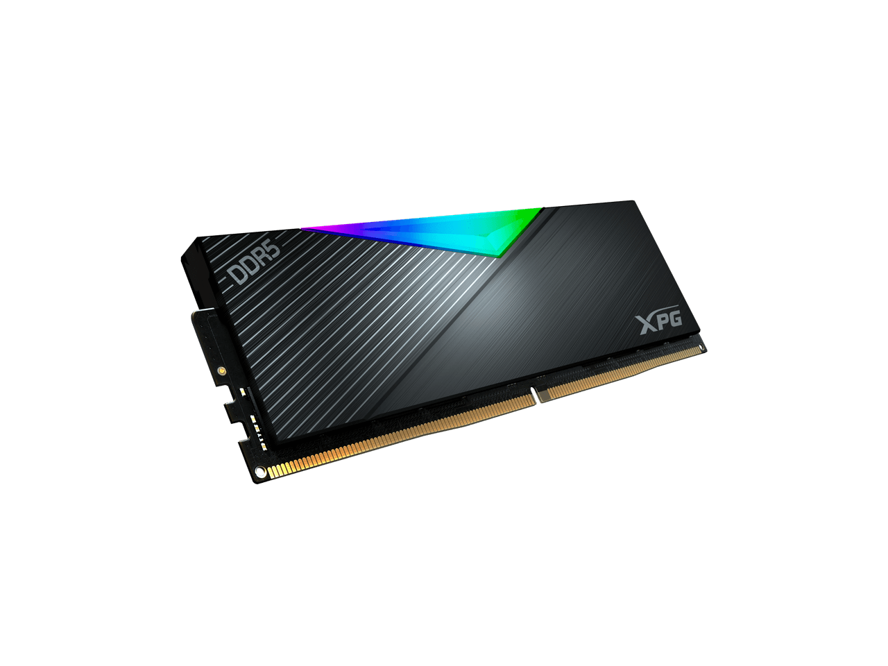 TEAMGROUP XPG LANCER RGB 32GB (2 x 16GB) 288-Pin PC RAM DDR5 6400 (PC5 51200) Desktop Memory | AX5U6400C3216G-DTLABRBK - product view 1 of 5