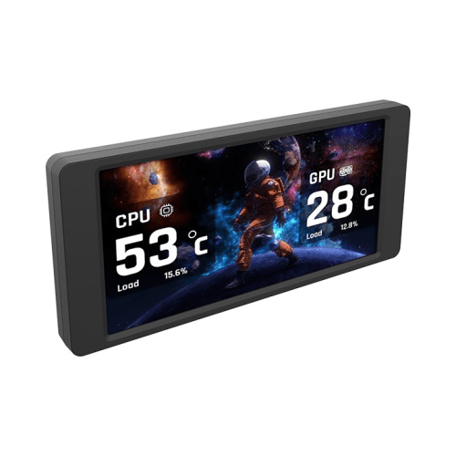 Thermaltake Thermaltake 6.0'' LCD Screen Kit, 1480x720 Display, TT RGB Plus Controlled, Universal Chassis Accessory | AC-079-OO1NAN-A1 - product view 2 of 5