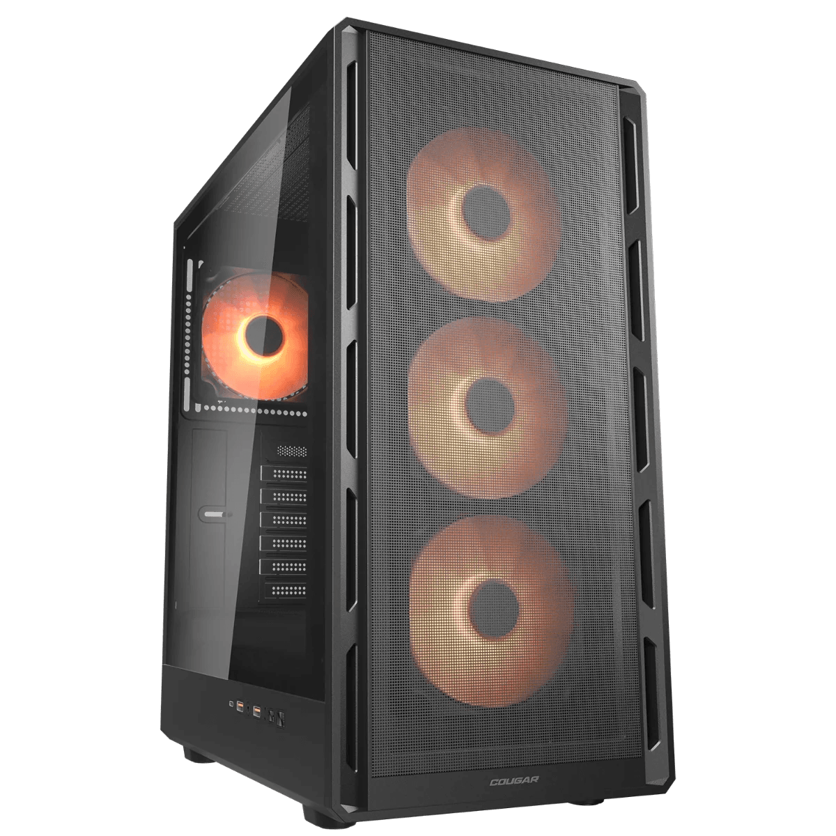 COUGAR AIRFACE PURE PRO BLACK MID TOWER GAMING CASE,382GA50.0003