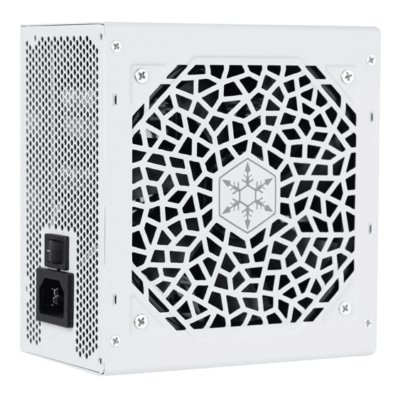 Silverstone Silverstone ATTIS 650R Bronze 80 PLUS Bronze 650W ATX 3.1 ATX White Power Supply, Active PFC+Double forward+DC to DC Design | SST-AT650R-BF-WBW (White) - product view 2 of 8