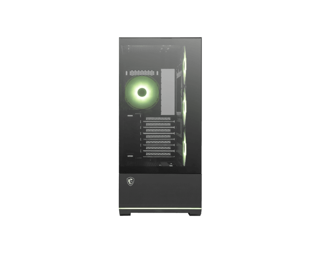 MSI MSI MAG PANO 110R PZ Mid-Tower Gaming Case, 4x Pre-installed ARGB Case Fans, Supports ATX Back-connect Motherboard, 360mm Radiator, up to 10 fans | 306-7G28R21-JA4 - product view 2 of 4