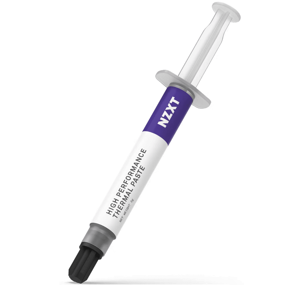 NZXT NZXT High-performance Thermal Paste (3g), Excellent thermal conductivity performance, Non-electrically conductive and non-curing which prevents short-circuiting, Easy to apply and clean, Versatile uses (CPU, GPU) Long life span | BA-TP003-01 - product view 2 of 4