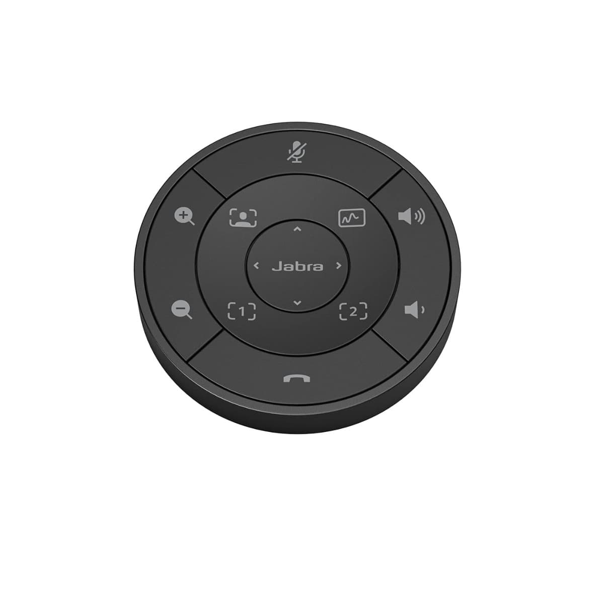 Jabra Jabra 8220-209 PanaCast 50 Remote Control - Simplistic Remote Control for PanaCast 50 Video Bar - All In One Remote Control for Easy-In-Room Operation with Volume Adjustment - Black 8220-209 - product view 2 of 4