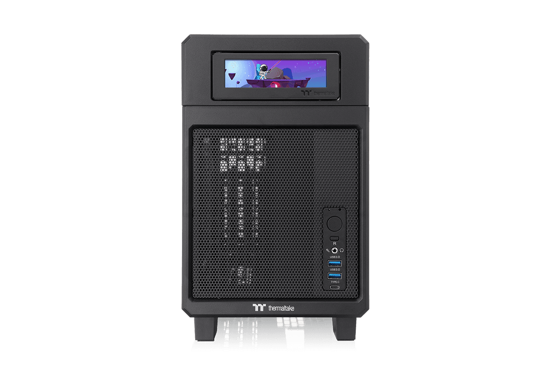 Nanotech Compact ITX Gaming PC, AMD Ryzen 7 7800X3D, RX 9070 XT 16GB OC, 32GB DDR5 6000, 2TB NVMe SSD - product view 2 of 3