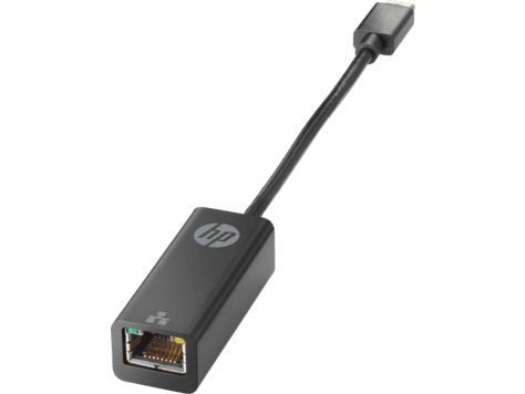 HP USB Type C to RJ45 Adapter, Black | SPS-HP USB-C to RJ45 Adapter, FD – Buy Online